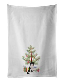 NEW Borador Christmas Tree Kitchen Towel Set of 2 White Dish Towels Decorative Bathroom Hand towel for Hand, Face, Hair, Yoga, Tea, Dishcloth