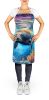 Manatee Apron Cooking Kitchen Server Baking Crafts Gardening for Adult Women Men, Unisex, Large, Multicolor